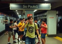 jovem sendo espancada em metrô de São Paulo